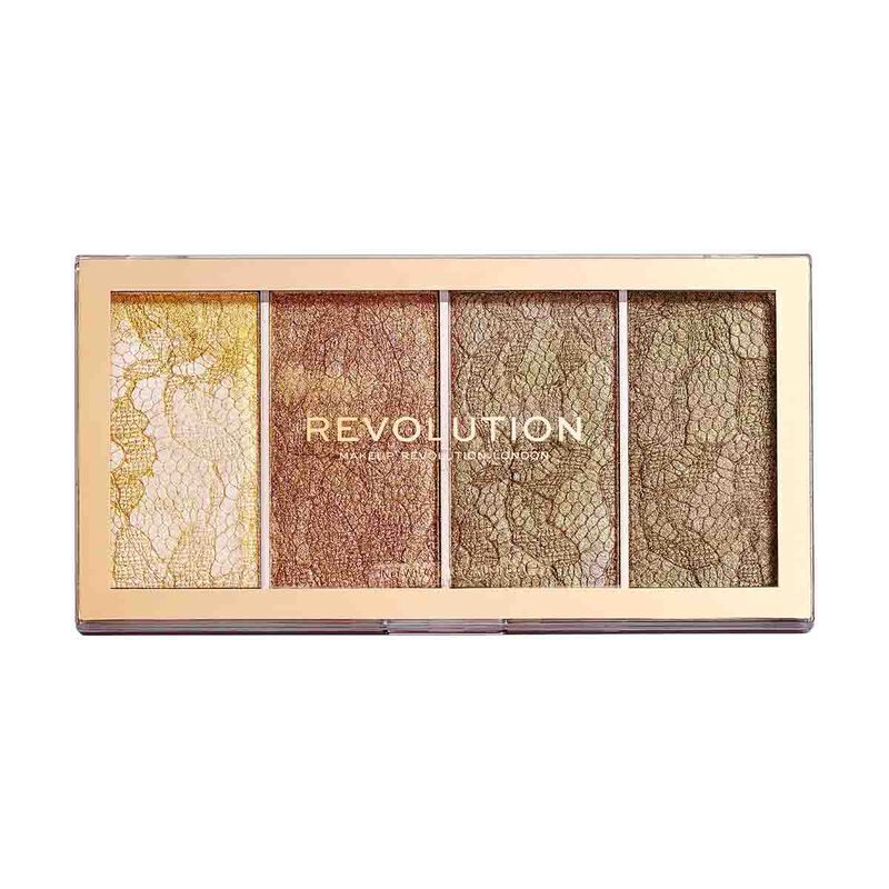 revolution vintage lace highlighter palette
