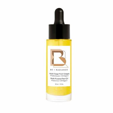 be radiance multipurpose face oil probiotics + omega 3