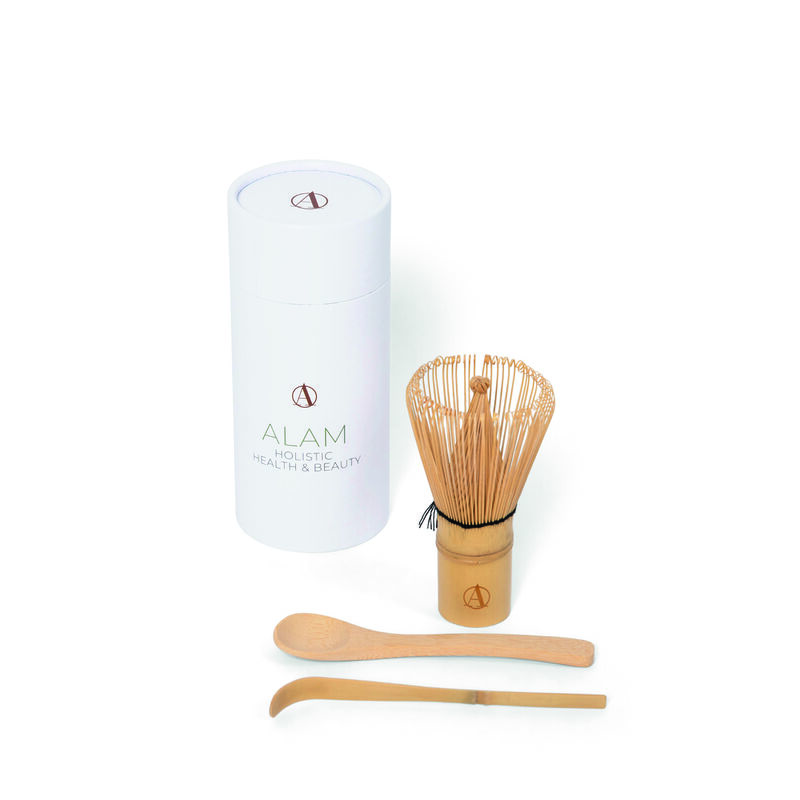 alam health & beauty bamboo whisk set