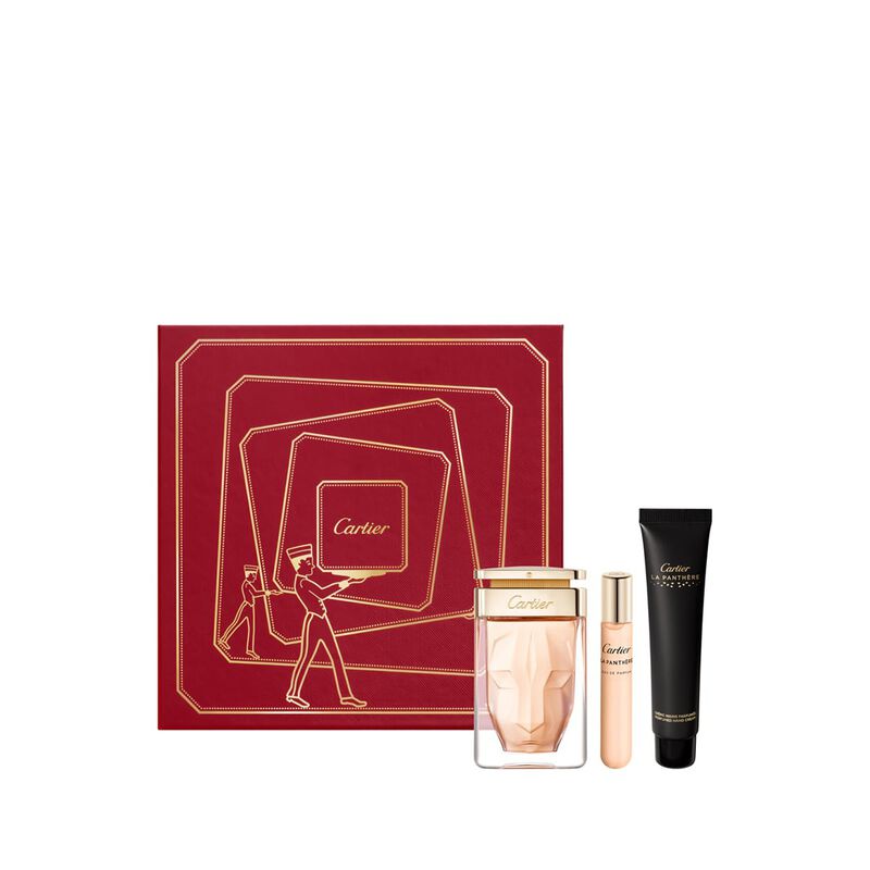 cartier la panthere set with purse spray
