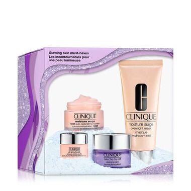 clinique glowing skin must haves