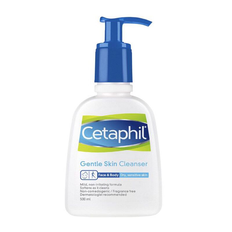 cetaphil cetaphil gentle cleanser 500ml with pump