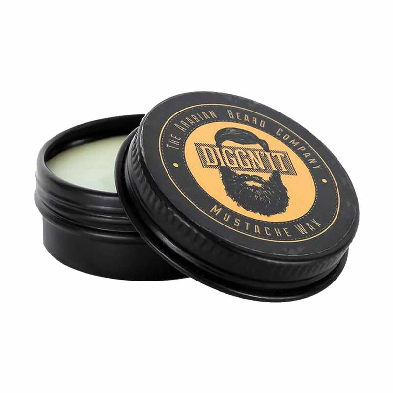 diggn'it moustache wax unscented 15ml