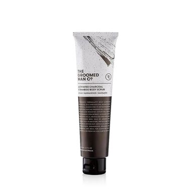 the groomed man co purifying body scrub