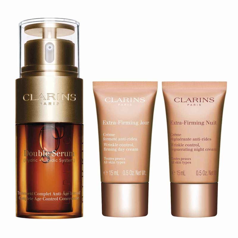 clarins double serum with extra firming value pack