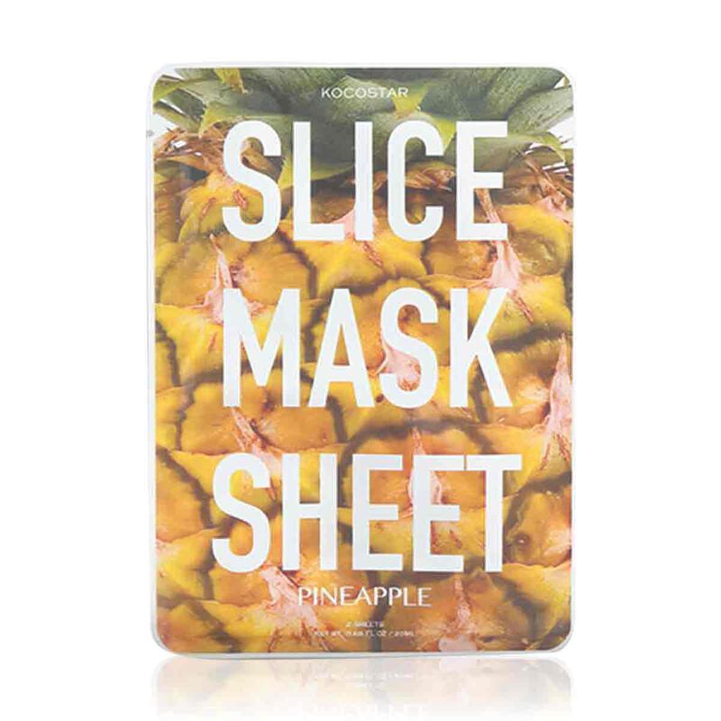 kocostar pineapple slice mask sheet 20ml