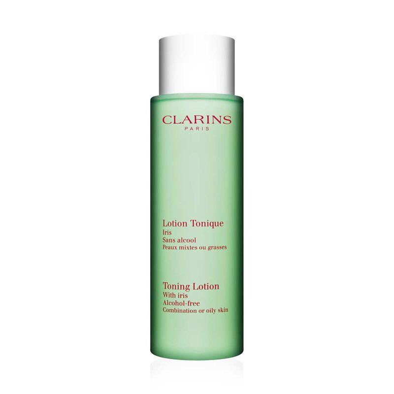 clarins toning lotion with iris 200ml