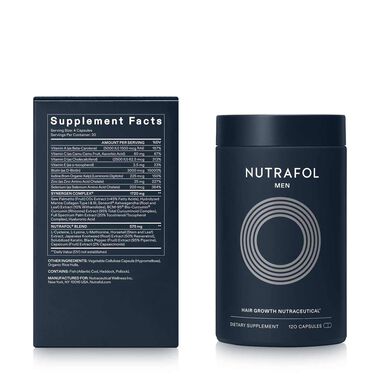 nutrafol hair growth nutraceutical 120 capsules