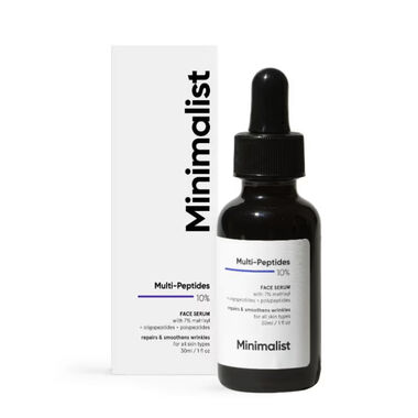 minimalist multi peptide 10% face serum