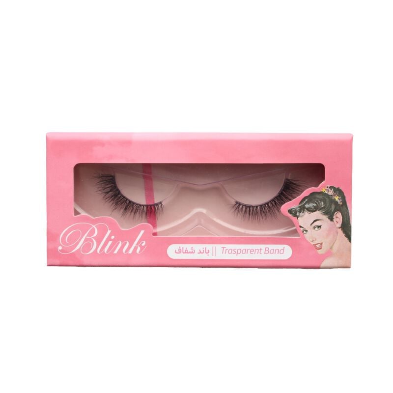 blink clear band mink lashes lucky charm
