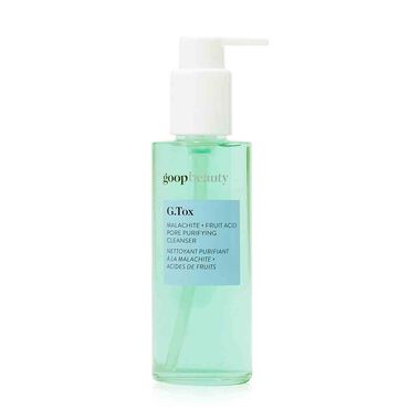 goop g.tox malachite plus fruit acid pore purifying cleanser