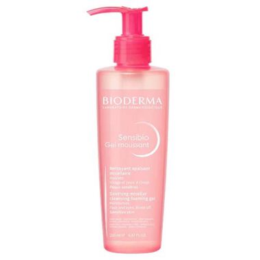 bioderma sensibio gel moussant cleanser for sensitiveskin 200ml