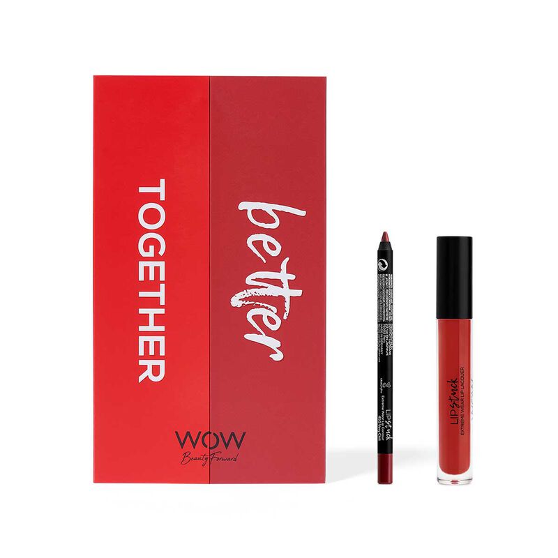 wow beauty better together  red kit