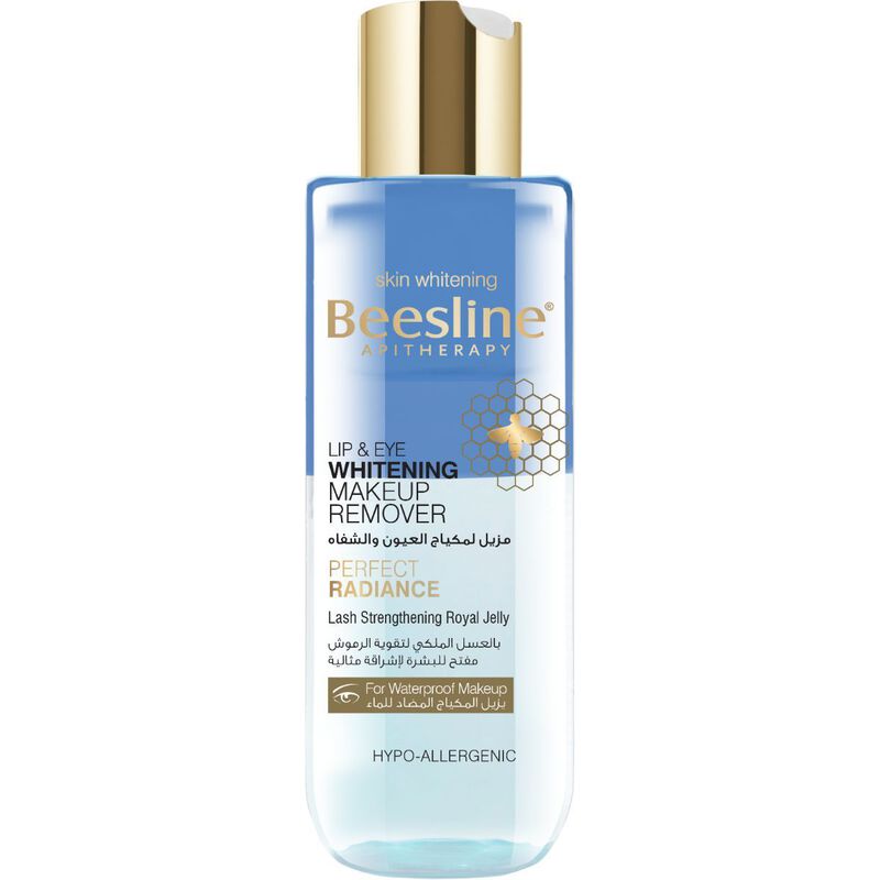 beesline lip & eye whitening makeup remover