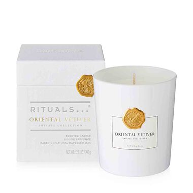 rituals oriental vetiver scented candle