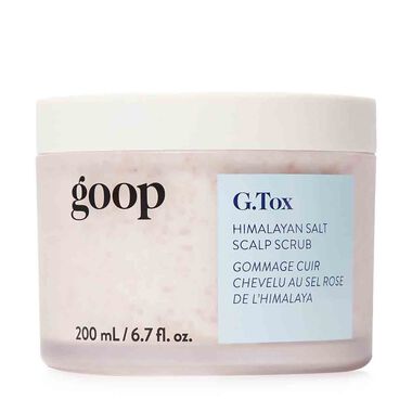 goop g.tox himalayan salt scalp scrub shampoo