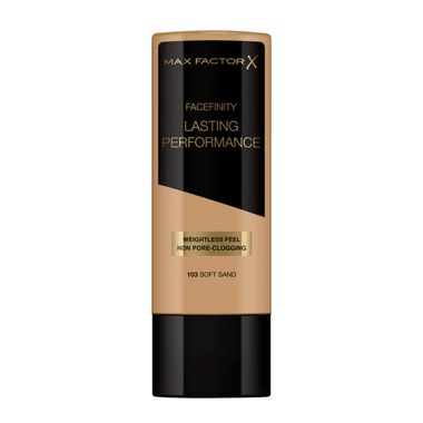 max factor foundation facefinity lasting performance 103 soft sand
