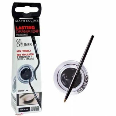 maybelline new york lasting drama gel eyeliner  noir black