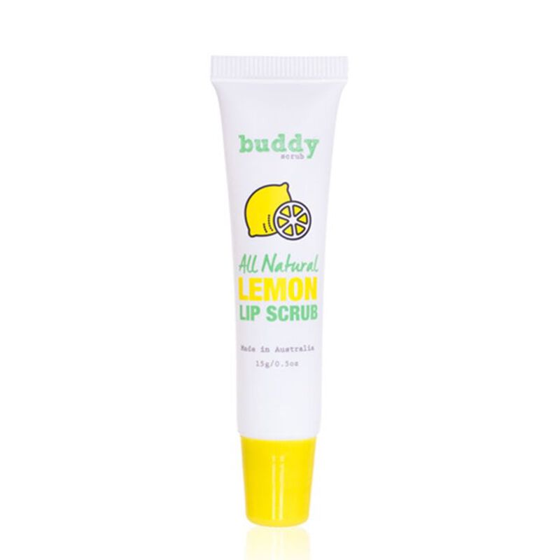 buddy scrub lemon lip scrub 15g