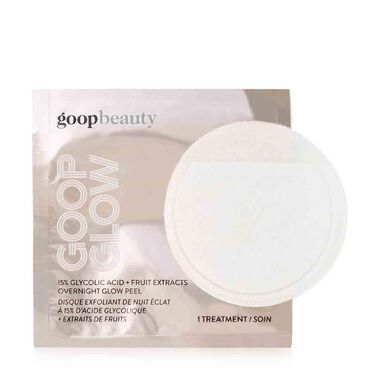 goop goopglow glycolic acid overnight glow peel