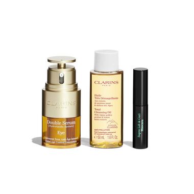 clarins double serum eye collection