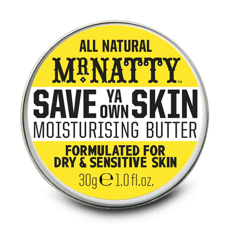mr natty save ya own skin moisturising butter 30g