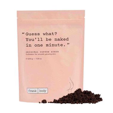 frank body original coffee scrub 200g