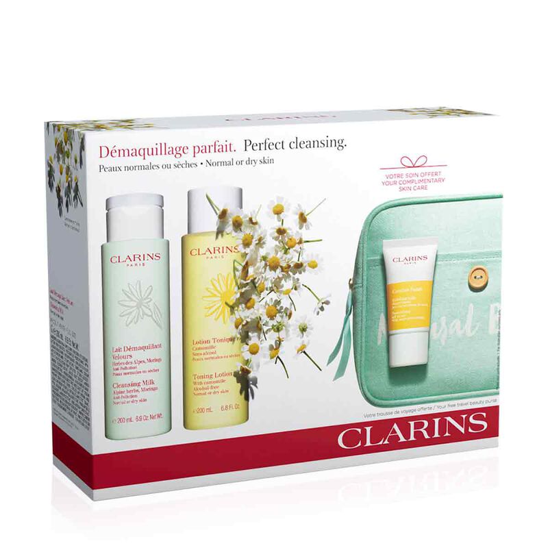 clarins perfect cleansing  normal/dry skin