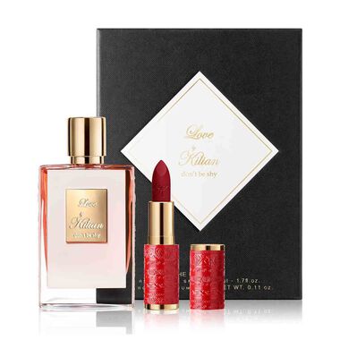 مجموعة العطلات مكون من عطر لاف دونت بي شاي وأحمر الشفاه لو روج بارفان
