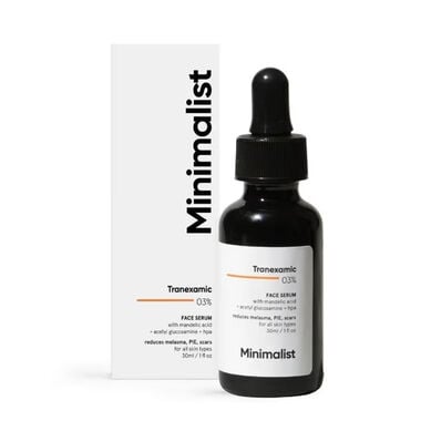 minimalist tranexamic 3% and hpa face serum