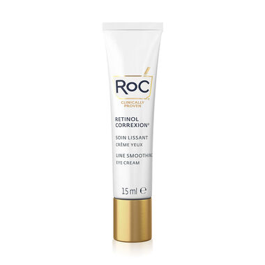 roc retinol correxion line smoothing eye cream 15ml