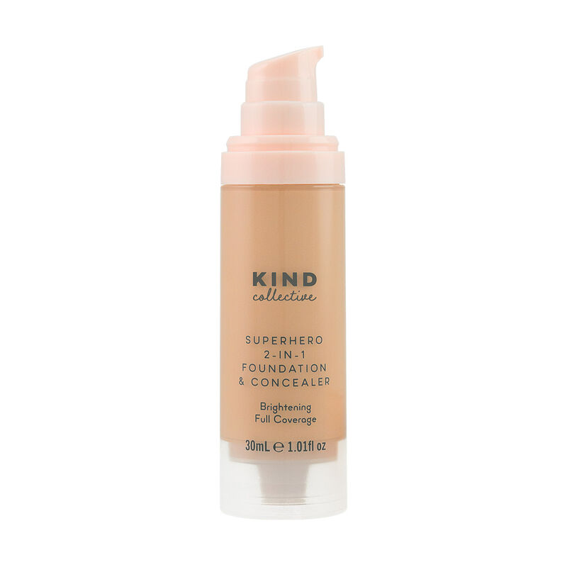 the kind collective superhero 2 in 1 foundation and concealer
