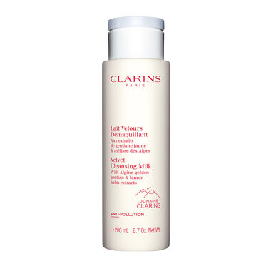 clarins velvet cleansing milk