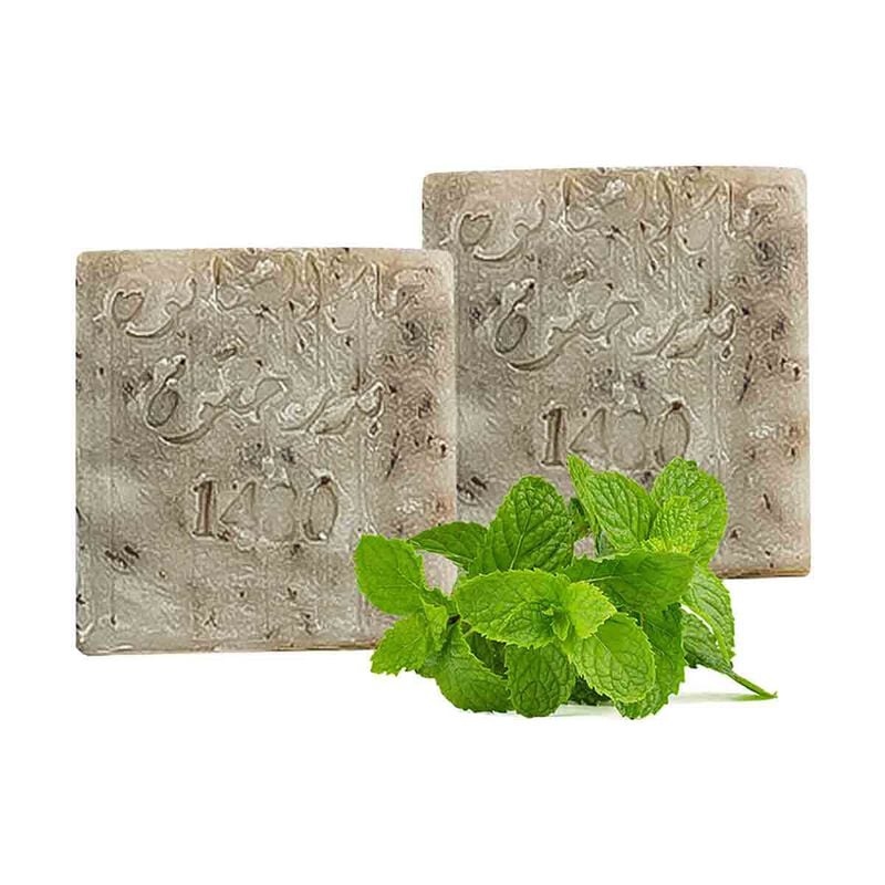 khan al saboun organic herbal mint soap