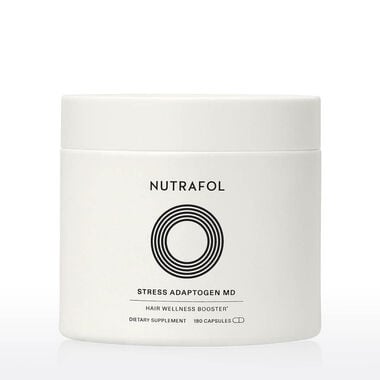 nutrafol stress adaptogen md hair wellness booster dietary supplement 30 day supply