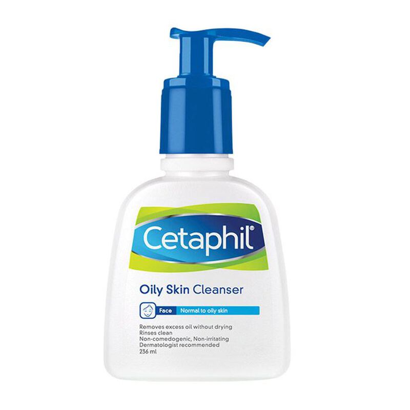 cetaphil cetaphil oily skin cleanser 236 ml with pump