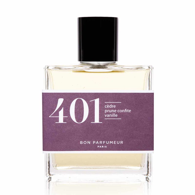 bon parfumeur 401 cedar candied plum and vanilla eau de parfum 100ml