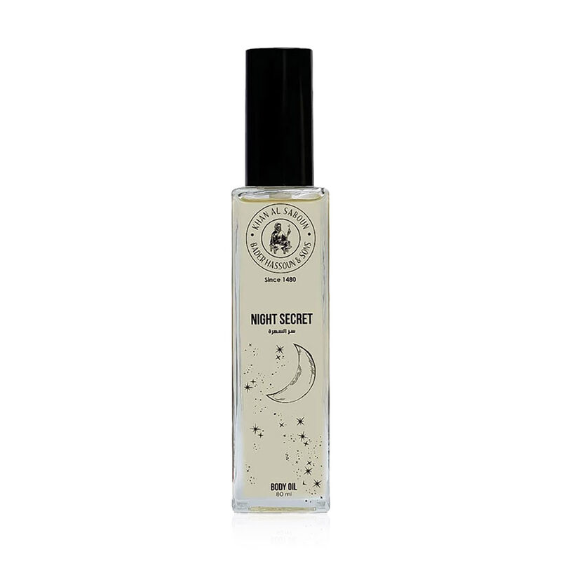 khan al saboun organic night secret aromatherapy body oil perfume
