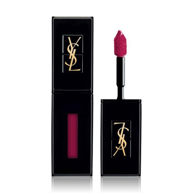 yves saint laurent vinyl cream lip stain 415  fuchsia beats