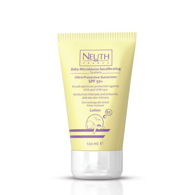 neuth france mircrobiome recalibrating system ultraprotective sunscreen spf 50+ 120 ml