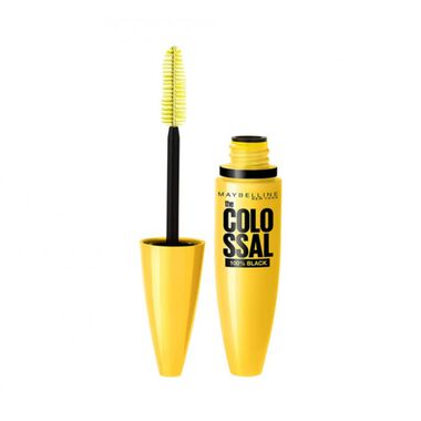 maybelline new york volum' express the colossal mascara  100% black