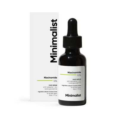 minimalist niacinamide 10% face serum