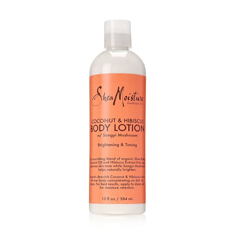 sheamoisture coconut and hibiscus body lotion