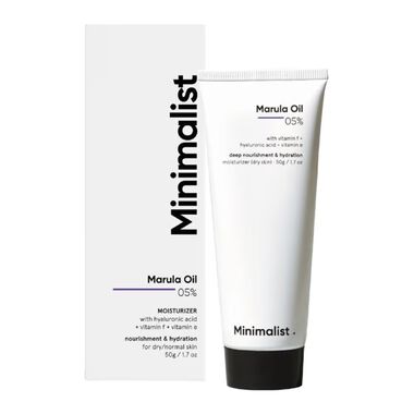 minimalist marula oil 5% face moisturizer