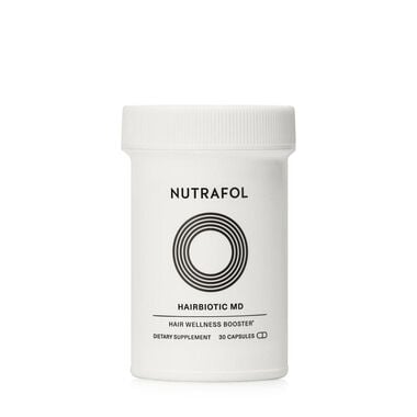 nutrafol hairbiotic md hair wellness booster dietary supplement