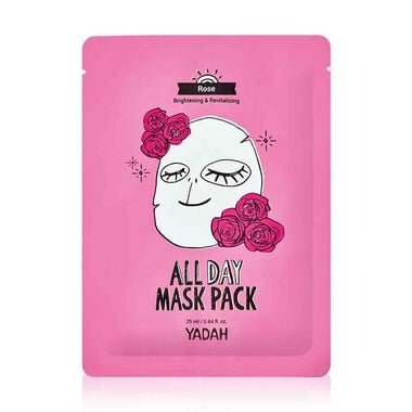 All day rose mask pack
