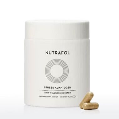 nutrafol stress adaptogen md hair wellness booster dietary supplement 30 day supply