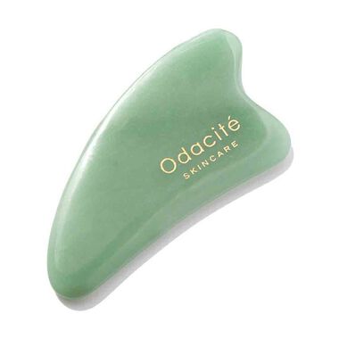 odacite crystal contour gua sha green aventurine