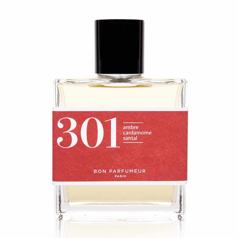 bon parfumeur 301 sandalwood amber and cardamom eau de parfum 100ml