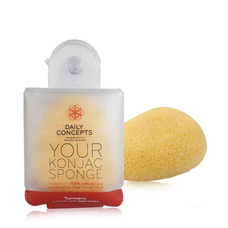 daily concepts your konjac sponge turmeric